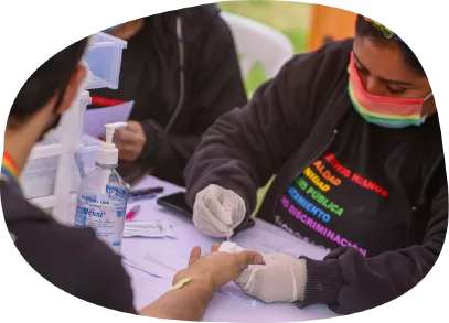 Jornada comunitaria de salud sexual sin prejuicios en Panamá.