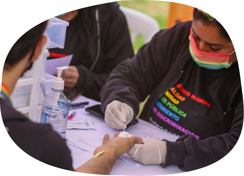 Jornada comunitaria de salud sexual sin prejuicios en Panamá.